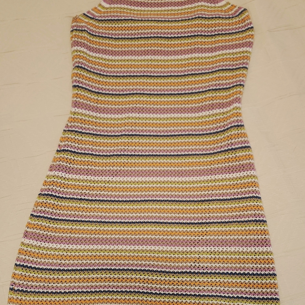 Olive & Oak Colorful Knit Mini Dress